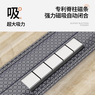 隔热 空调门帘隔断帘防走冷气挡风卧室家用磁吸厨房防油烟塑料夏季