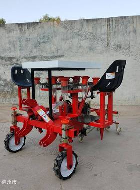 蔬菜果覆覆膜移栽机 农用栽蔬菜膜种植设备 座AHG驾式自动苗种设