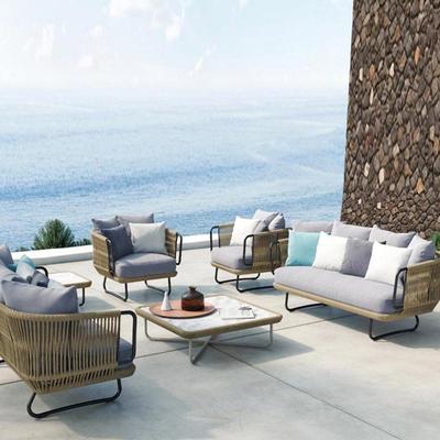 户卡特沙发沙外沙发别墅发阳台休闲藤沙组合庭院花园家具民度假区