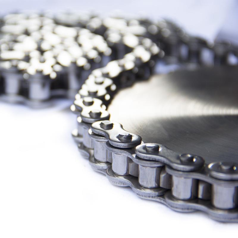 厂家现 货】08B- 4分 304 488不1锈钢动传用工业链条 精密滚子链