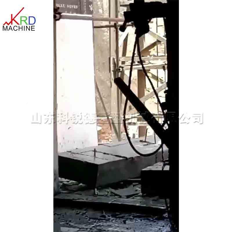 电动筑楼板绳锯陶瓷玻钢板切璃割机 建工程 钢筋混凝土677锯切机