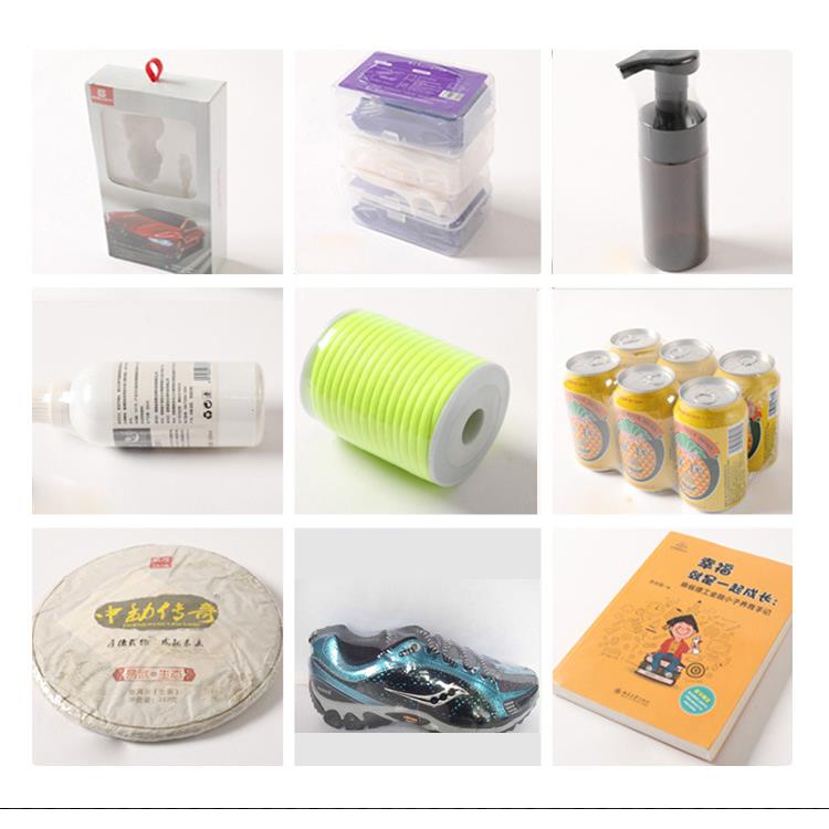 10缩膜包装机次化热妆品礼盒书籍一性餐具pof收缩炉覆机膜加长炉