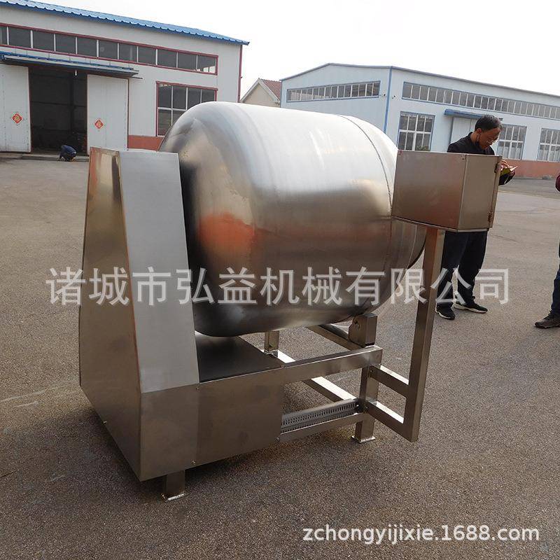 鹅 翅鹅头真空揉滚机炸鸡腌制真空VPD滚揉机 黑鱼片巴腌沙鱼片制