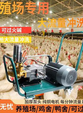 养殖场专鸡用高压LF-工业2清洗机900/10/15型大功率围栏冲洗猪场