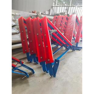 聚氨酯皮带机空段清扫器H型一道P型二道刮料器马丁刮刀刮板滚 刷