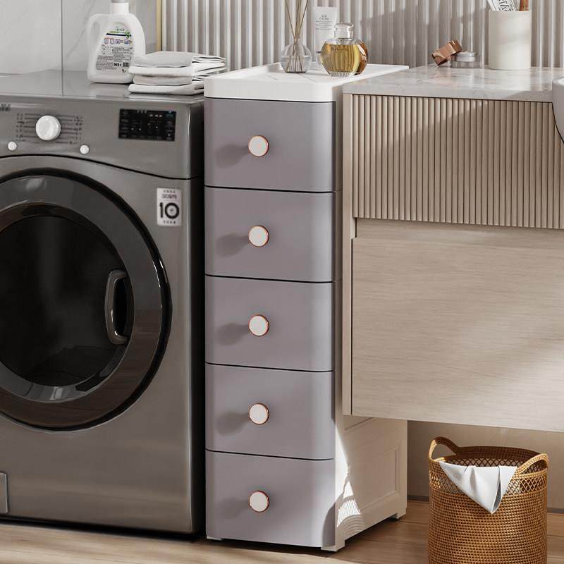 20/25cm夹缝收纳柜浴室窄缝厨房多层置物箱抽屉式卫生间储物柜子,收纳整理,收纳柜,淘宝优惠券,粉丝福利购,淘宝优惠卷