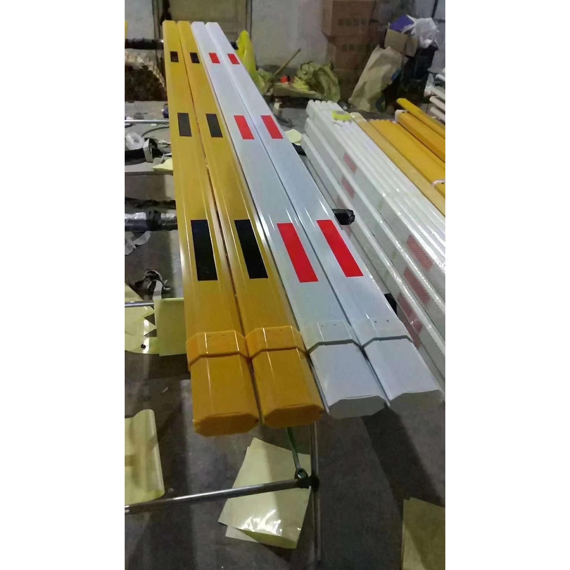 停车场伸缩杆道闸杆八角杆小区门口起落杆铝合金门卫拦车栏杆直杆