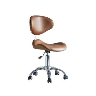 美容院凳子滑轮旋转升降美发美甲理发椅圆凳化妆梳妆凳吧凳大工椅