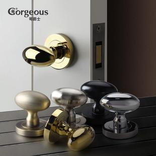 哥爵士隐形门锁单面锁暗装背景墙暗门拉手锁室内卧室房门锁通道锁
