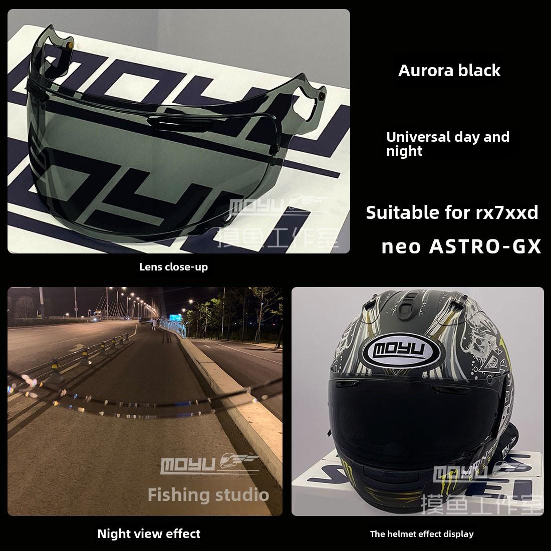 Moyu生产的Rx7X Neo Xd Cross5 Rally 5头盔电镀镜头Gx日夜通用镜