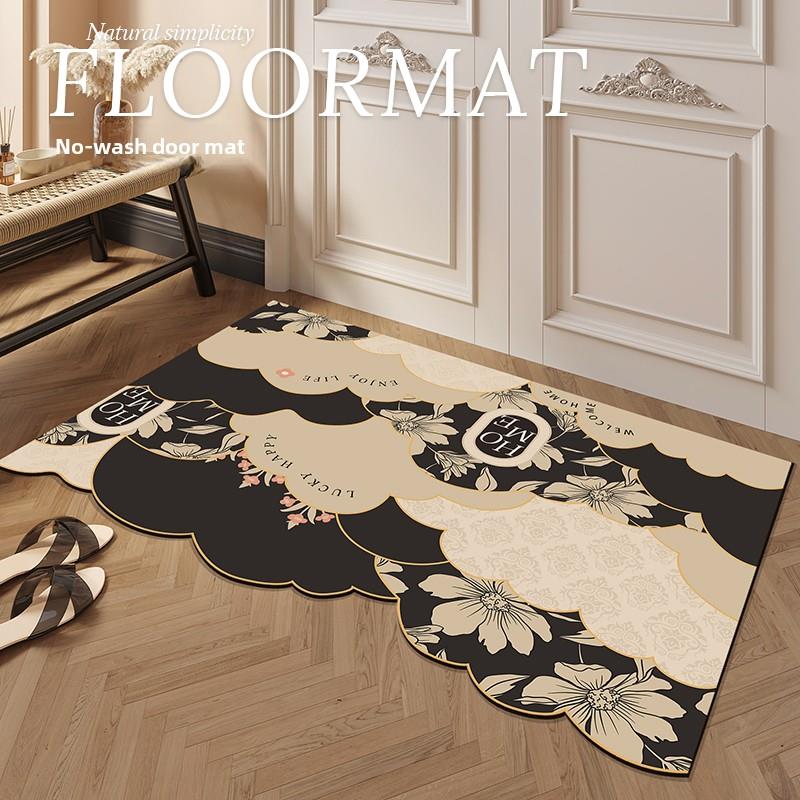 采购产品法国中世纪风格门垫，耐污，免洗Pvc入口门地毯，可切割