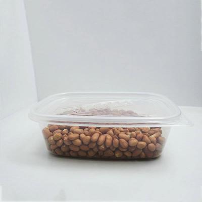 1000ml长方形保鲜盒pp一次性快餐盒密封外卖盒蛋糕盒保温饭盒