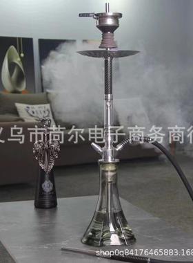 俄罗斯新款 大号碳纤维水烟壶 hookah shisha