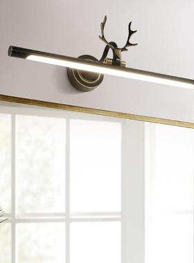 镜前灯le前d全铜镜灯美式浴室灯妆欧式梳柜台灯镜化妆灯1609洗手