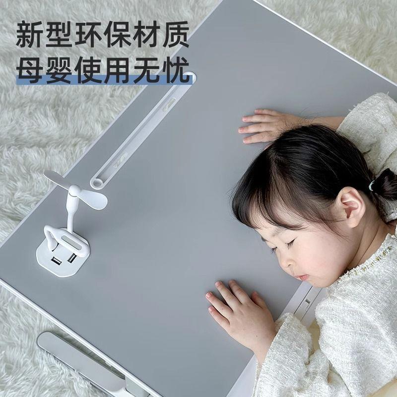 可折叠升降绘本阅读架床上看书支架书立书架儿童阅读架看书小桌子