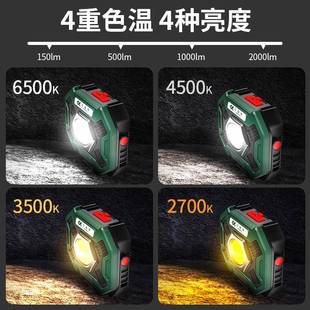 工汽车维修修车作灯亮检修超LE强光工具灯890强磁充D电应急防摔照