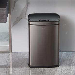 南方15L智能感应垃圾脚踏5式收纳桶大家用厨房20AL669655升商用桶