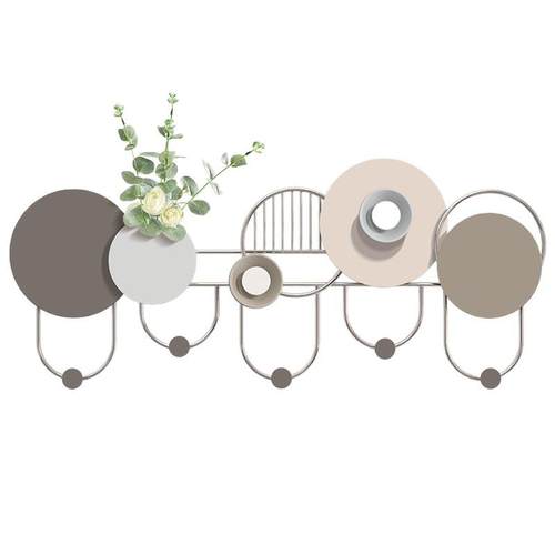 门口玄关挂钩墙上创意纳壁挂进钩门入户PUP门墙壁衣帽挂衣收架打