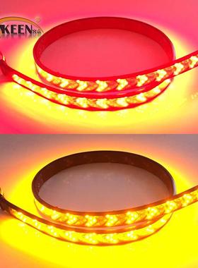 KEEN新款4V箭O头皮卡车尾灯LE高亮D刹车灯皮JCQ卡专用流2水转向灯