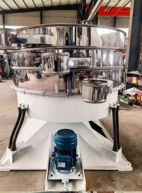 圆桶摇摆筛肥石英砂化大面RTQ选粉圆形筛机大型产量不锈钢筛设备