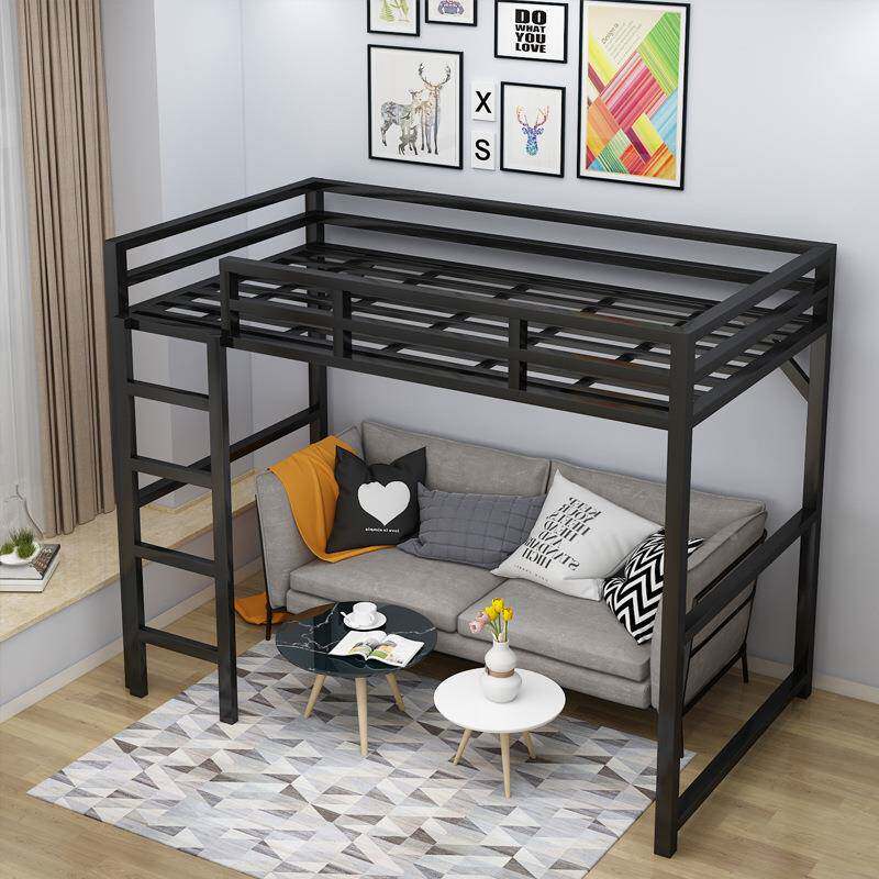 单上层铁loft公寓阁楼复式二楼艺阁上铺铁架床小户无品牌/下型楼