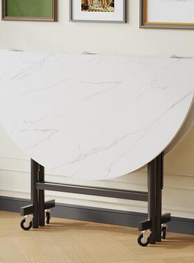 K折叠F776J585大圆7桌家酒用10饭人聚餐桌子可移动农村折叠桌店圆