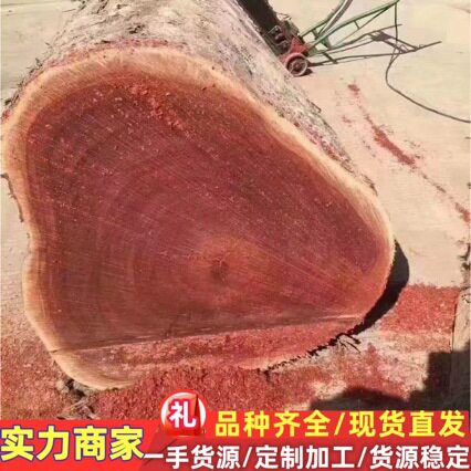 批发普朗木 原木木材 金刀木木棒 加工几内亚酸枝普朗木防腐木材