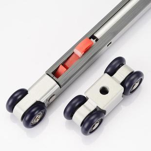 联动移门门吊配轮三联动向移门推拉吊轨道滑轮FNN双缓冲联动门吊