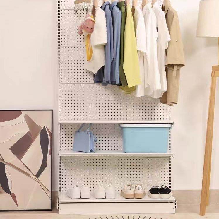 免打铁艺书桌书架组合洞洞洞洞板架架子简孔易收示纳置物架挂钩板,收纳整理,书桌收纳置物架,淘宝优惠券,粉丝福利购,淘宝优惠卷