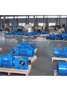 K87系FJR列斜齿伞轮质变速箱直角螺旋锥齿轮减出速机齿量好货快