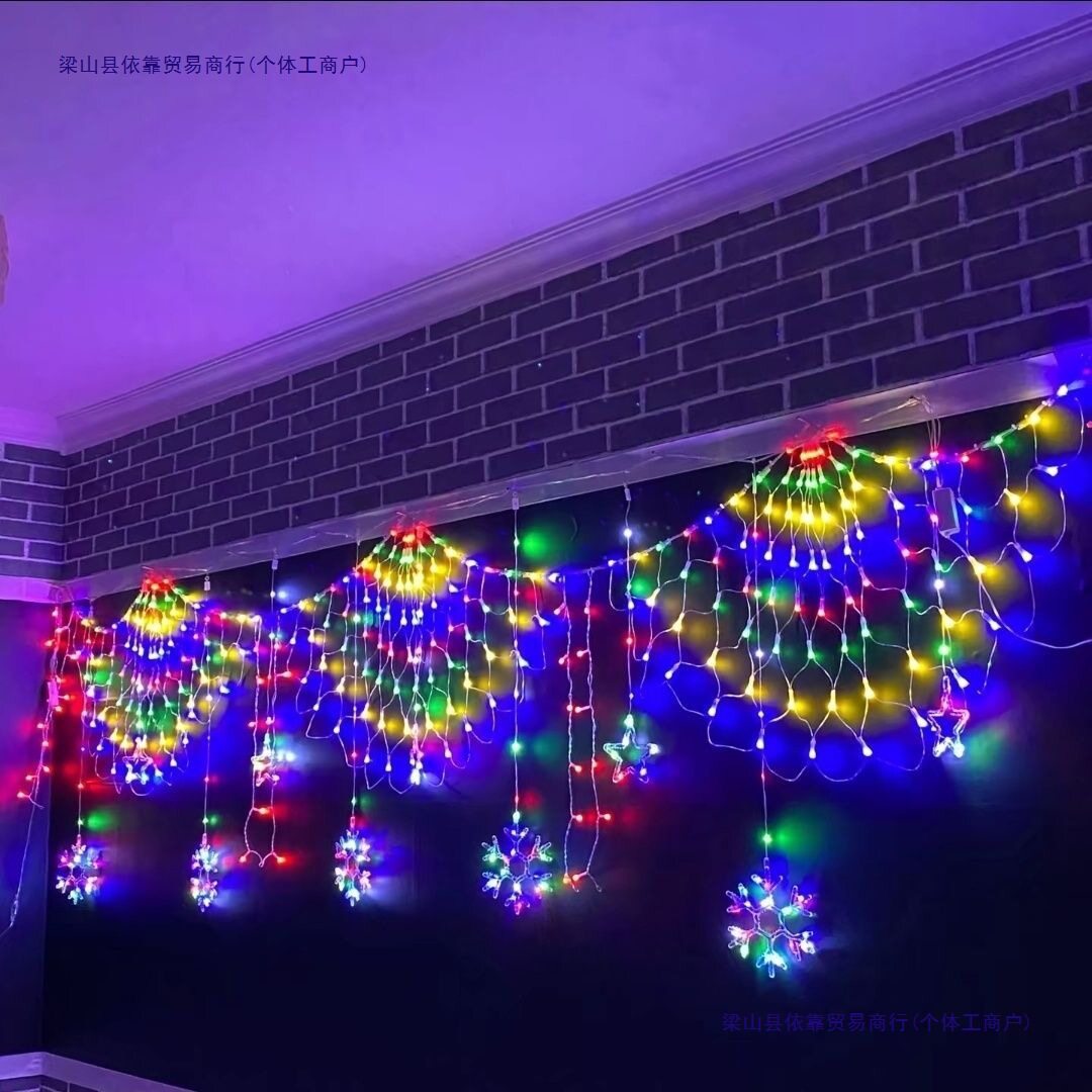 户外led节日灯孔雀灯孔雀开屏圣诞节庆装饰彩灯凤尾灯装饰灯扇形