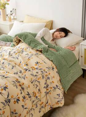 豆A类豆芯被冬被加厚保双暖被子学生宿IZO舍单人被春秋被棉直播