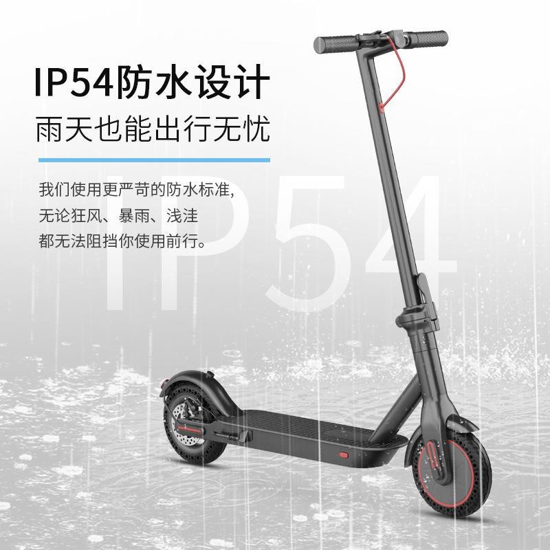 厂家折叠电动踏板代步车小型便携式可折叠电动滑板车成人款