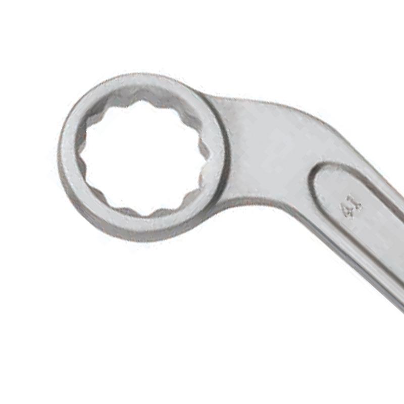 WDO1E工具30ST81144不锈钢弯制柄敲击梅花扳手420梅花板子公ST814