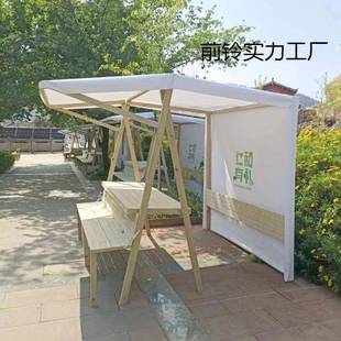 移动折叠摊位户示架实木促销 花车夜市架SES集市可折叠摆外摊展子