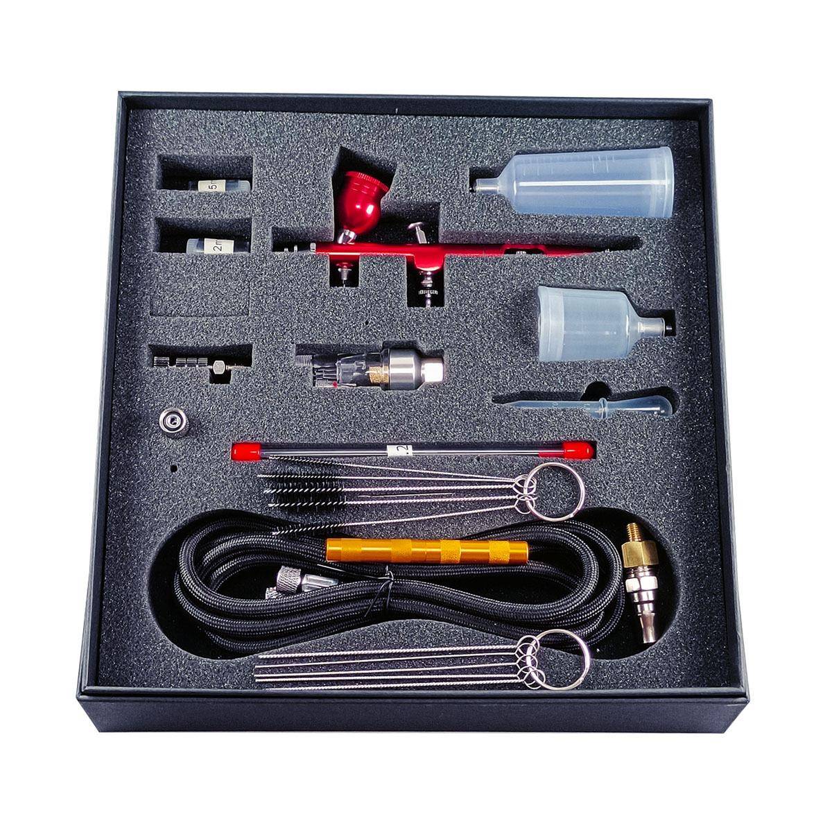 AR180喷笔上色彩绘汽车喷漆笔美工模型美术喷绘笔口径0.3-0.5mm