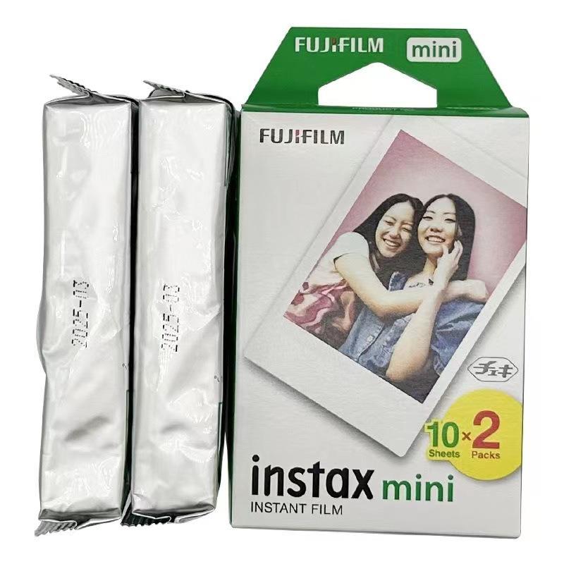 富士拍立得mini相机纸相纸白边20张mini90/40/7+/8/9/10/11/12