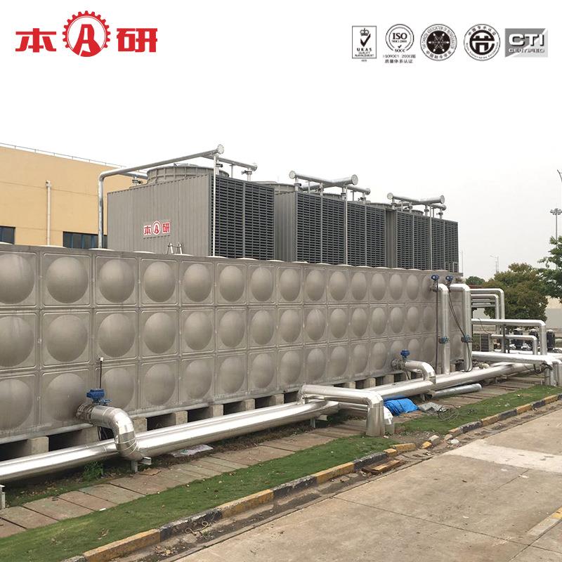 20吨300T高温冷却塔玻璃钢不锈钢方形圆形冷水塔横流逆流制冷