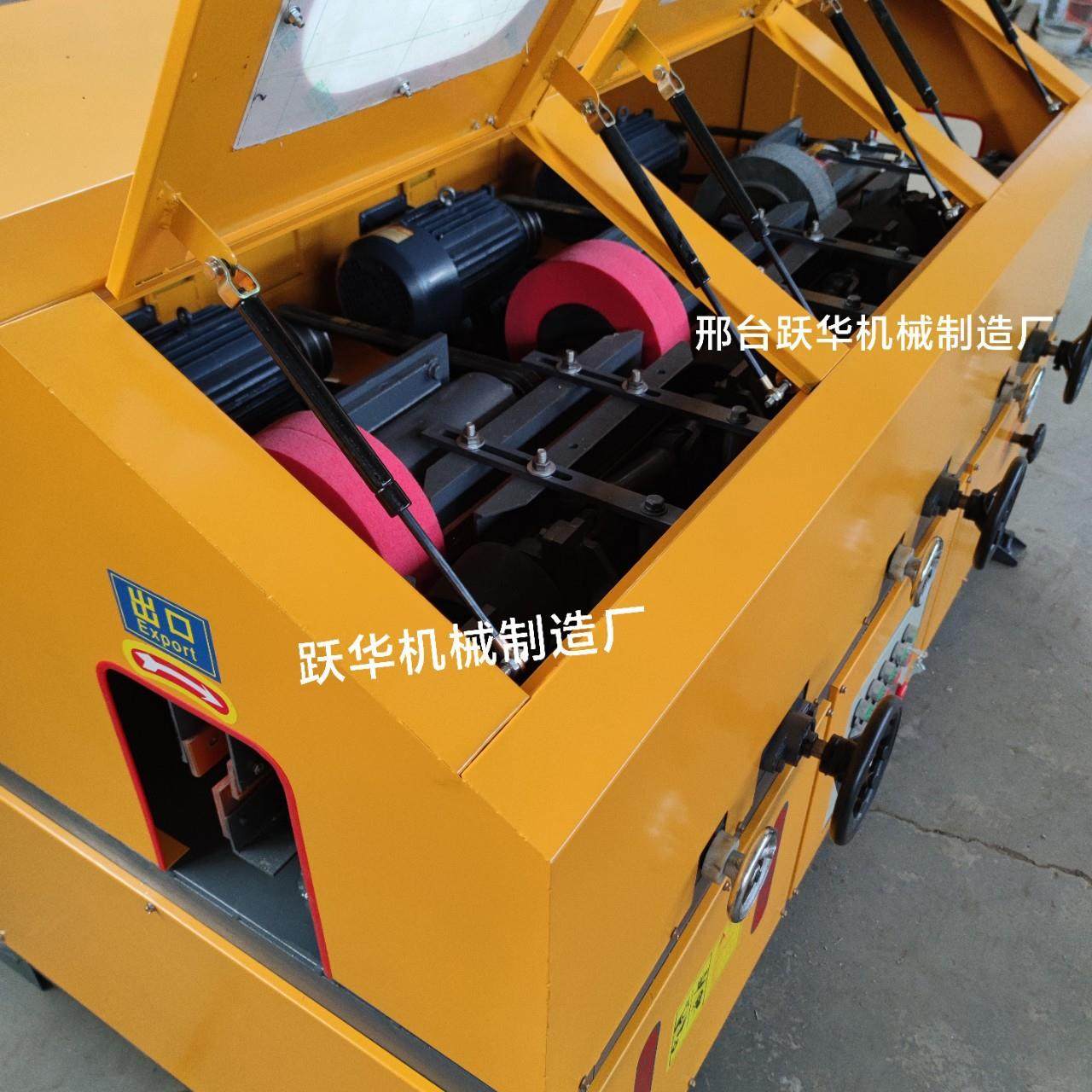 多工位钢管抛光机多功能圆管除锈机外圆拉丝机管道打磨喷漆电镀棒