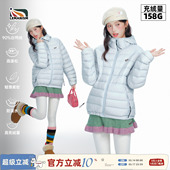 lemanism美式 潮流90白鸭绒高充绒轻薄排骨羽绒服男情侣外套上衣女