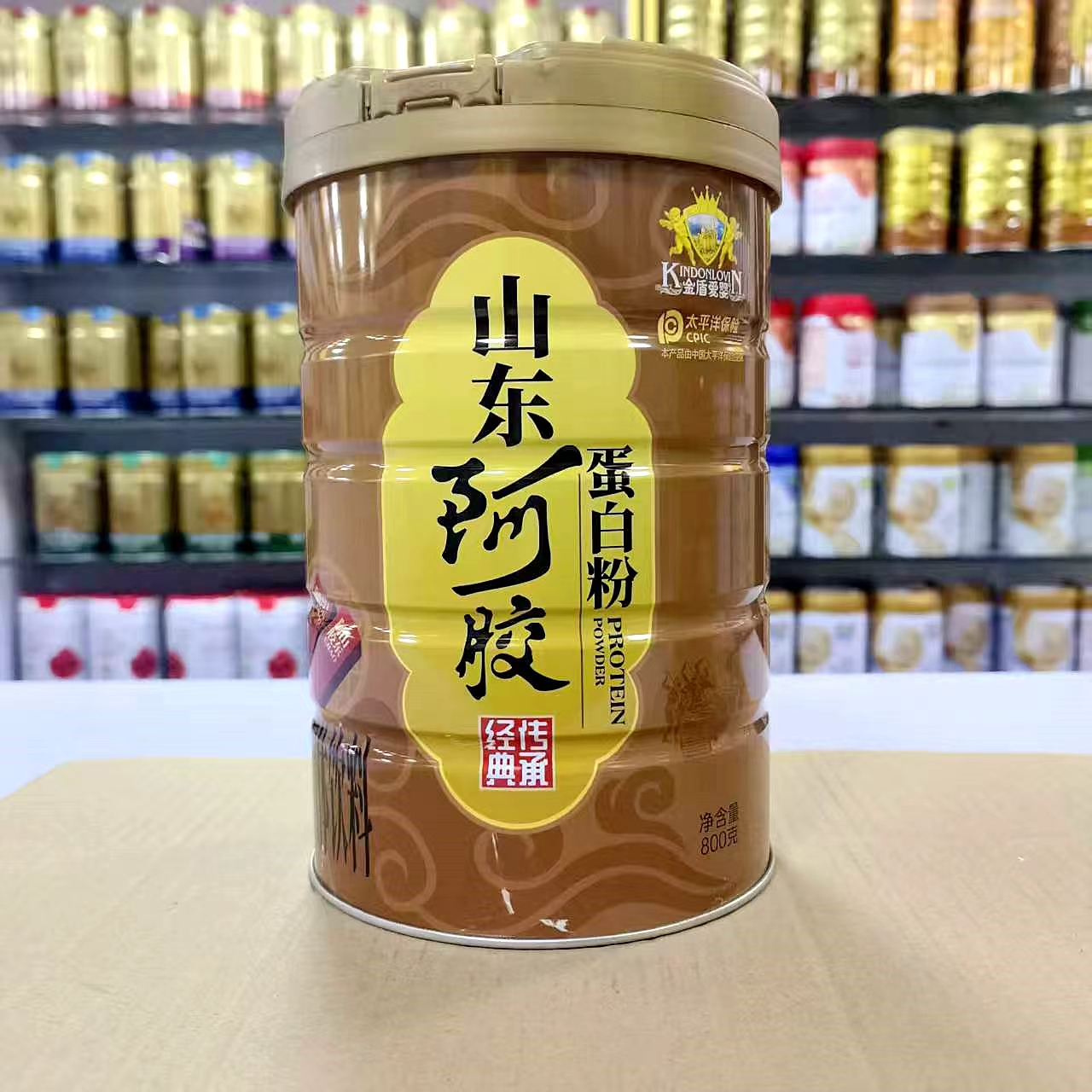 进店咨询  金盾爱婴蛋白粉山东阿胶蛋白质粉800克罐装配方好