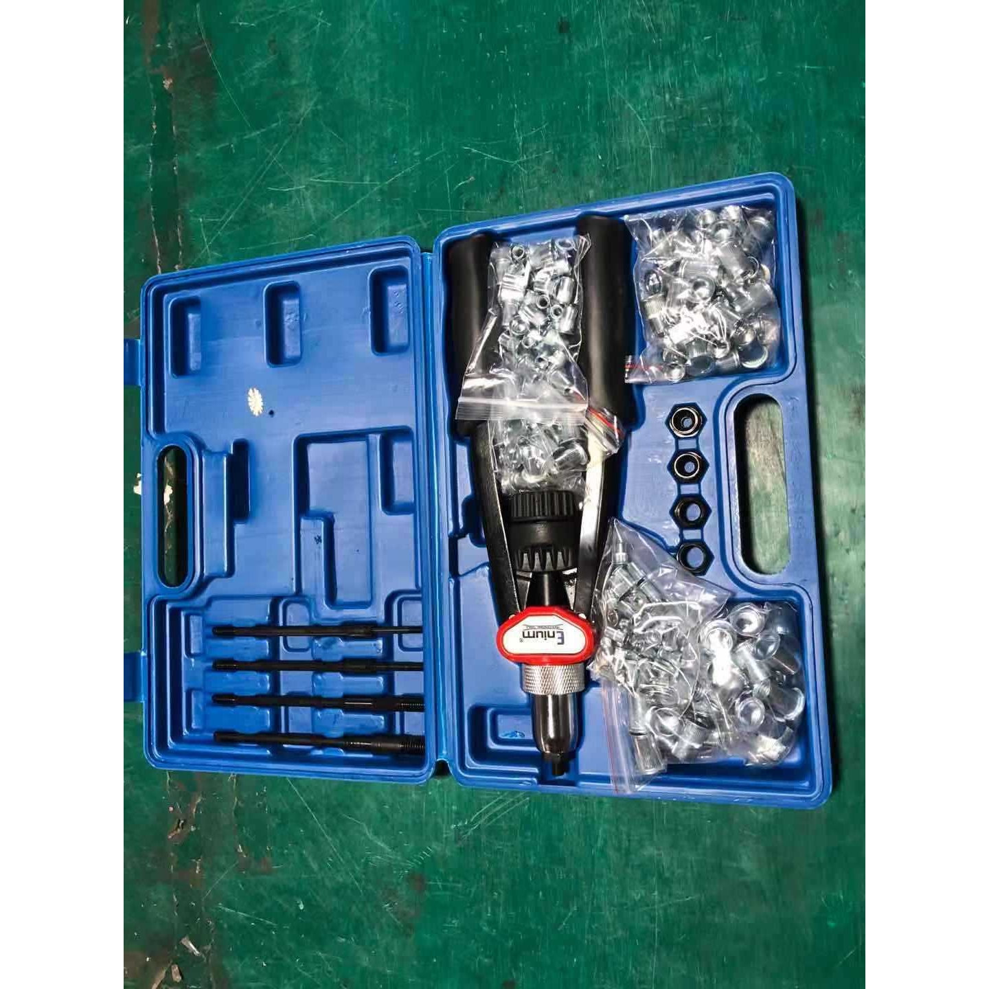 螺母枪套装 Pliers rivets set riveter + 150 rivets nutsM5-M12