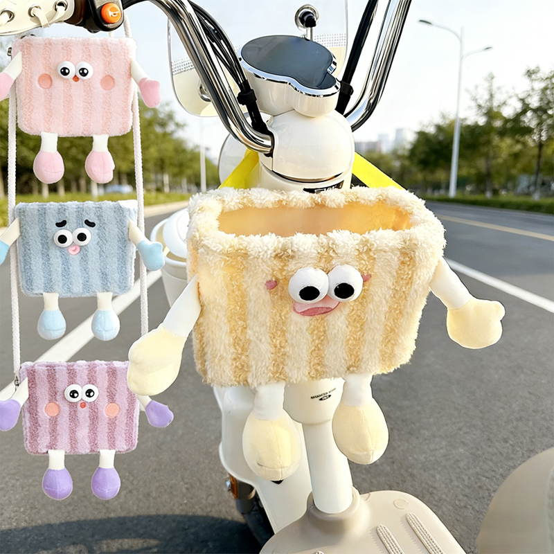 电动车通用防水前置挂包收纳袋