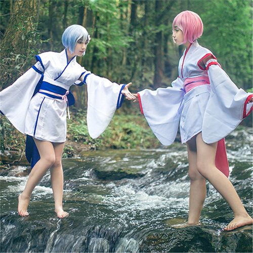 Re:从零开始的异世界生活 拉姆蕾姆雷姆 幼年和服 cosplay女装