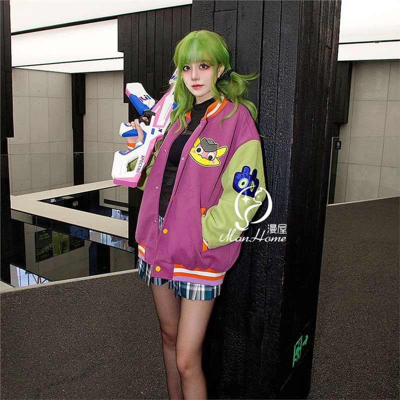 Valorant瓦洛兰特无畏契约gekko盖可cos服棒球服男女日常款盖克