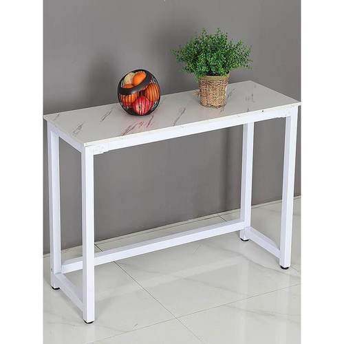 钢木结合展示桌服装店直播带货流水台商超展会展示台长条桌中岛架