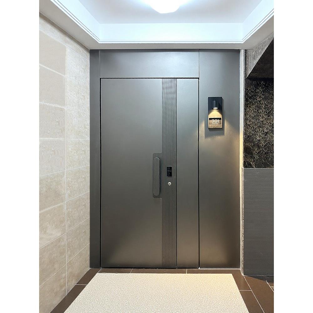 入户门防盗门别墅大门双开门进户子母门定制一门一景单铜门铸铝门