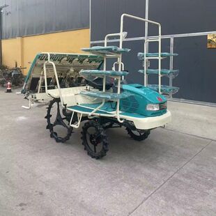 手扶式四行水稻插秧机水稻苗种植机 乘坐式高速六行水稻栽苗机