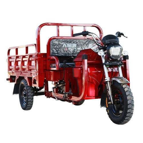 新款三轮车汽油三轮摩托车燃油水冷隆鑫动力三轮货运农用三轮车