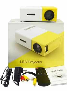 热销YG300家用桌面投影仪LED娱乐1080高清投影机直销